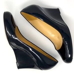 Kate Spade Patent Leather Wedges